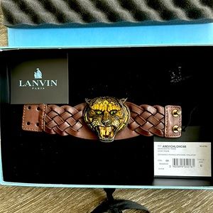 LANVIN PARIS Manchette Tigre Cuff